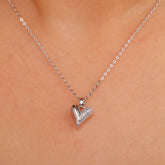 Dual Love Silver Pendant